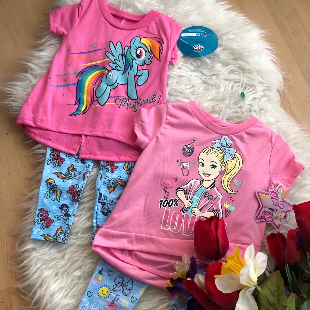 🌺 NWT Jojo and little pony matching sets 🌺